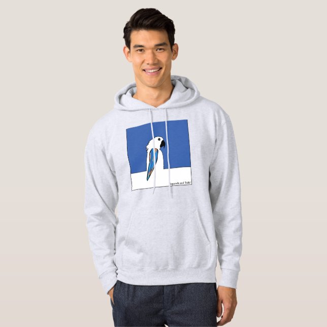 Parrot Sweatshirt Blue (Hel framsida)