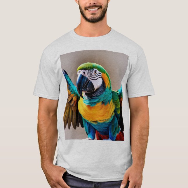 Parrot T Shirt (Framsida)