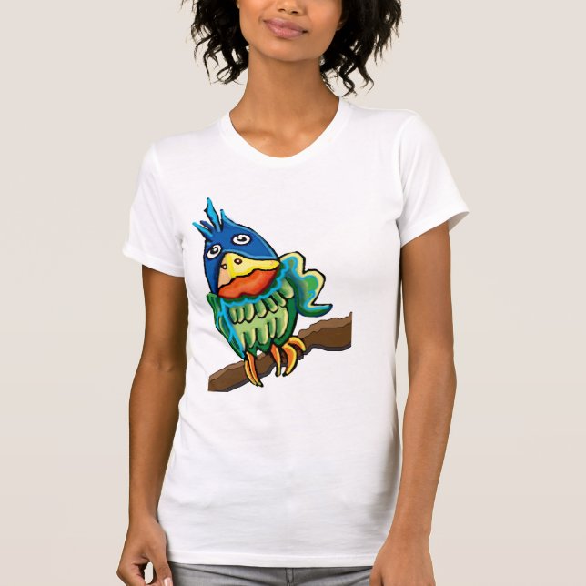 Parrot Tee Shirt (Framsida)