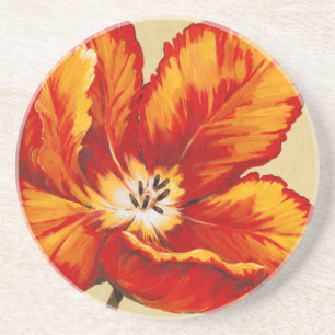 Parrot Tulip I Underlägg Sandsten