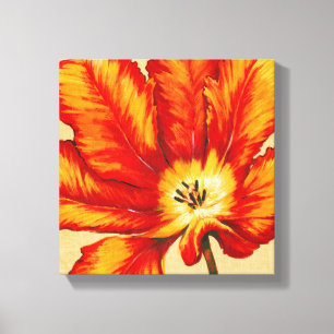 Parrot Tulip II Canvastryck