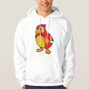 Parrot vid Basketball Sports Hoodie