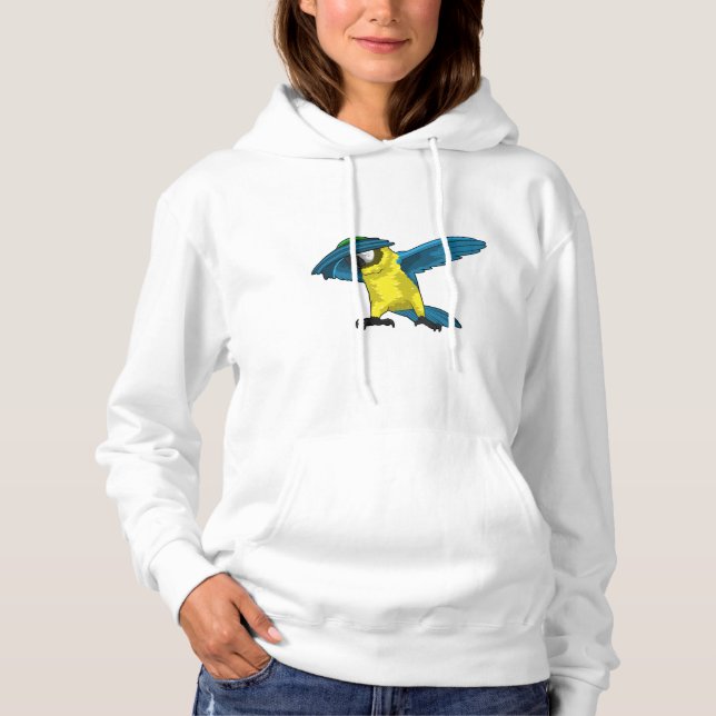 Parrot vid Hip hop Dance Dab T Shirt (Framsida)