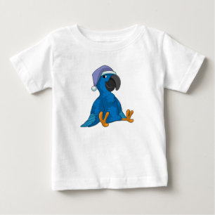Parrot vid Sleeping med nightcap T Shirt