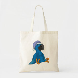 Parrot vid Sleeping med nightcap Tygkasse