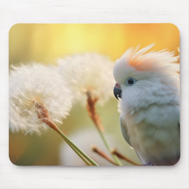 Parrot Vild Bird Animal Tranquil Peace Musmatta (Framsidan)