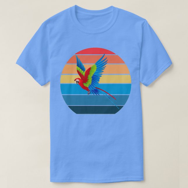 Parrot Vintage 1 T Shirt (Design framsida)