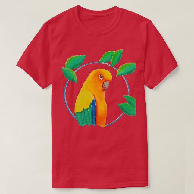 Parrot Vogue T Shirt (Design framsida)