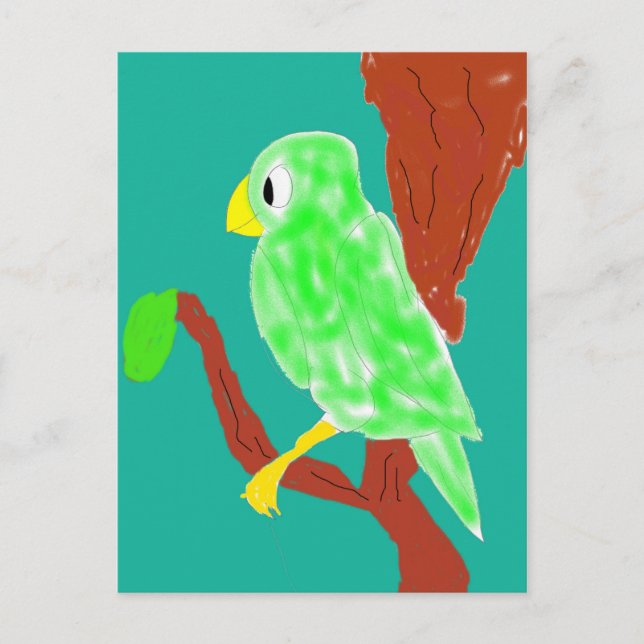 Parrot Vykort (Framsida)