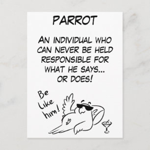 Parrot Vykort