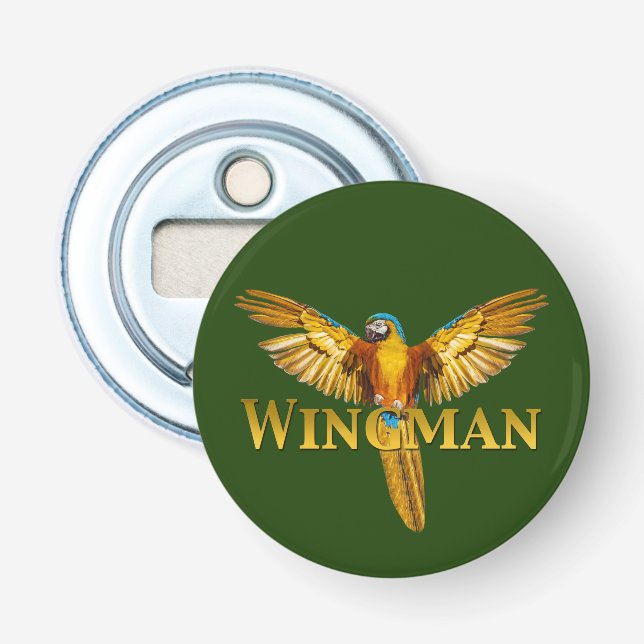 Parrot Wingman Flasköppnare (Framsidan)