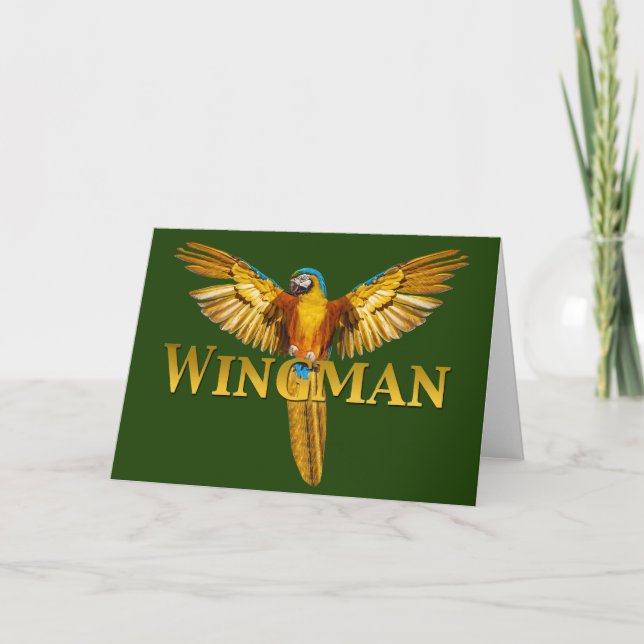 Parrot Wingman Kort (Framsida)