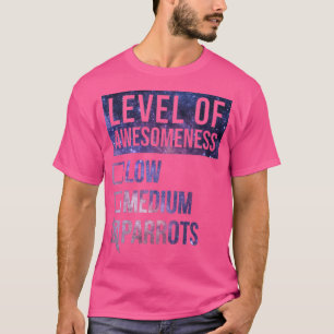 Parrot-ynlig konstnivå 1 t shirt