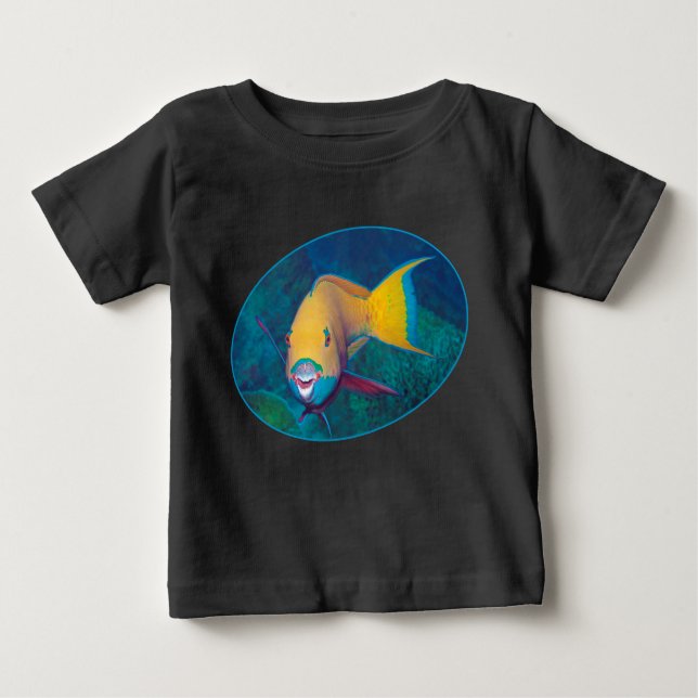Parrotfish Underwaterphoto - Photographic design | T Shirt (Framsida)