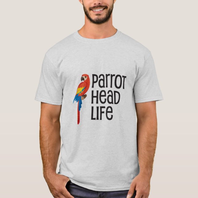 Parrothead liv t shirt (Framsida)