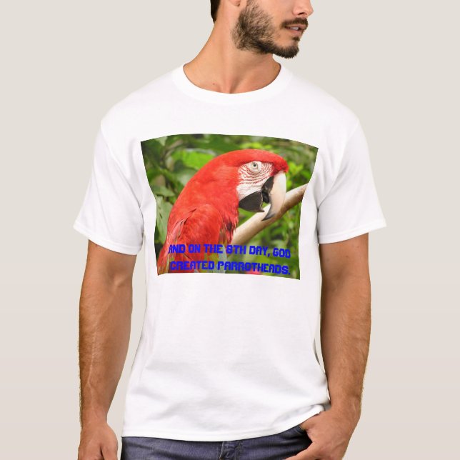 Parrothead Tee Shirt (Framsida)