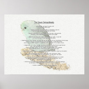 Parrotlets Elva - krav Poster