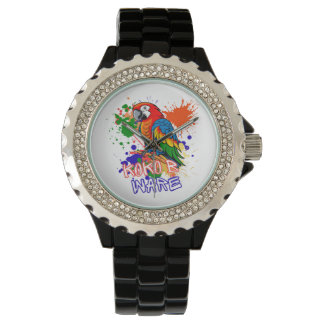 Parrots are colorful armbandsur