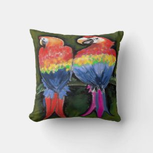 Parrots Dekorativ kudde
