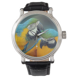 Parrots in love armbandsur