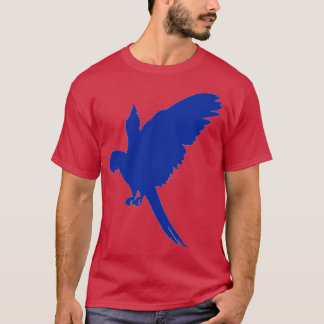Parruttflygande planerad papegoja t shirt
