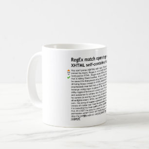 Parse HTML med Regex - Tony ponnyn Kaffemugg