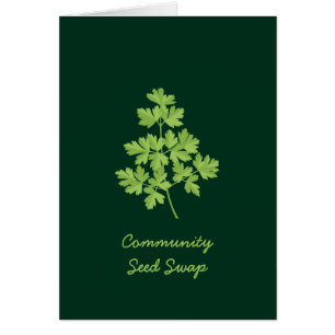 Parsley Hälsningskort