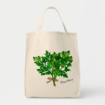 Parsley Herb Livsmedel Tote