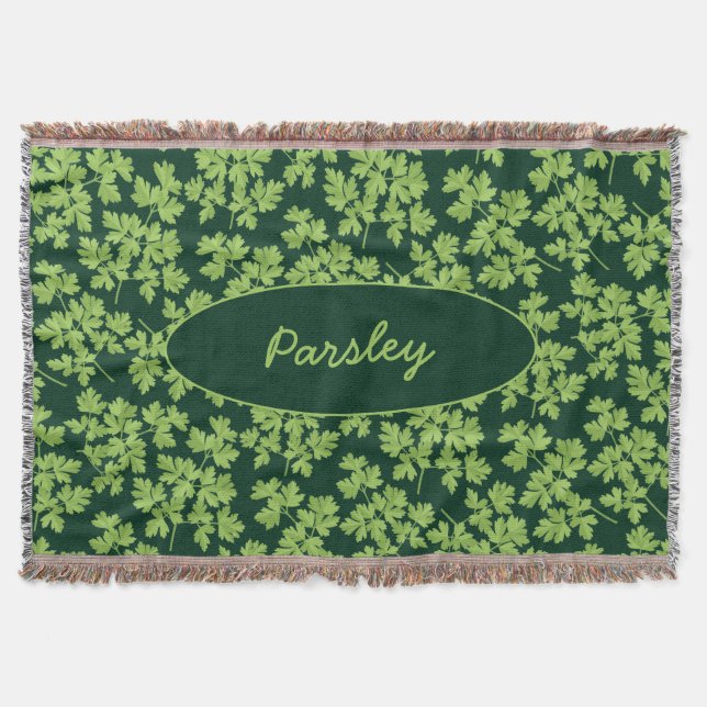 Parsley Mönster Filt (Framsidan)