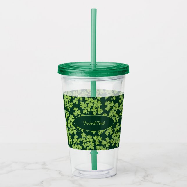 Parsley Mönster Take Away Mugg (Framsida)