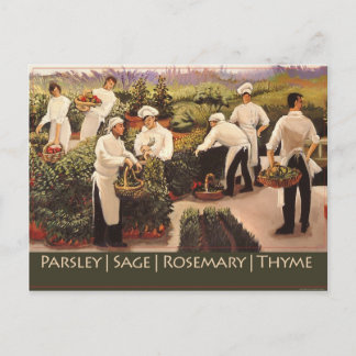 Parsley, Sage, Rosemary och Thyme Vykort