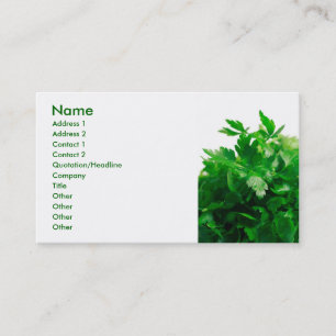 Parsley Visitkort