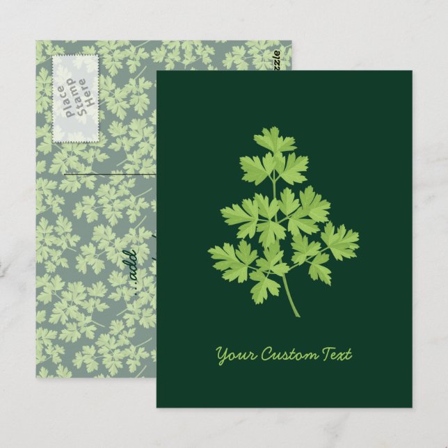 Parsley Vykort (Fram/baksida)