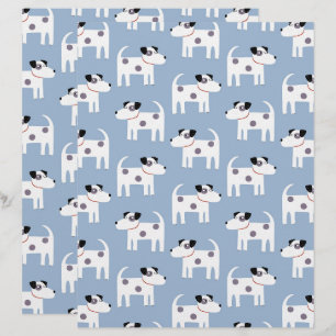 Parson Jack Russell Terrier Hund Blue