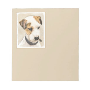 Parson Jack Russell Terrier Painting - Hund Art Anteckningsblock