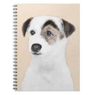 Parson Jack Russell Terrier Painting - Hund Art Anteckningsbok