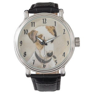 Parson Jack Russell Terrier Painting - Hund Art Armbandsur