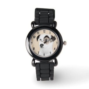 Parson Jack Russell Terrier Painting - Hund Art Armbandsur