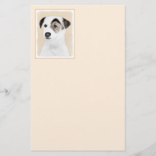 Parson Jack Russell Terrier Painting - Hund Art Brevpapper