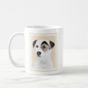 Parson Jack Russell Terrier Painting - Hund Art Kaffemugg