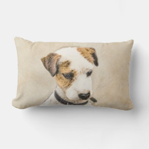 Parson Jack Russell Terrier Painting - Hund Art Lumbarkudde