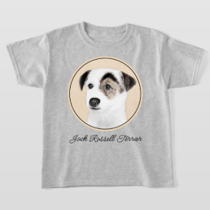 Parson Jack Russell Terrier Painting - Hund Art T Shirt