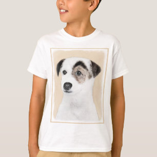 Parson Jack Russell Terrier Painting - Hund Art T Shirt