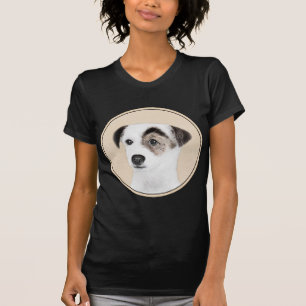 Parson Jack Russell Terrier Painting - Hund Art T Shirt