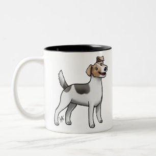 Parson Jack Russell Terrier Two-Tone Coffee Mugg