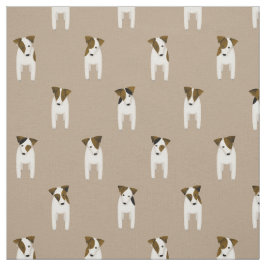 Parson Jack Russell Terriers söta hundar någon fär Tyg