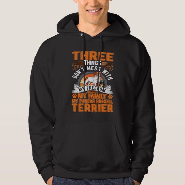 Parson Russell Terrier Family Parson Russell Hoodie (Framsida)