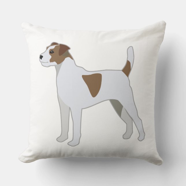 Parson Russell Terrier Hund aveln Illustration Kudde (Framsida)