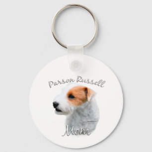 Parson Russell Terrier Mamma 2 Nyckelring