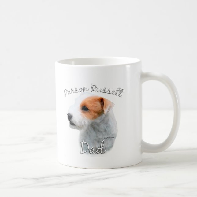 Parson Russell Terrier Pappa 2 Kaffemugg (Höger)